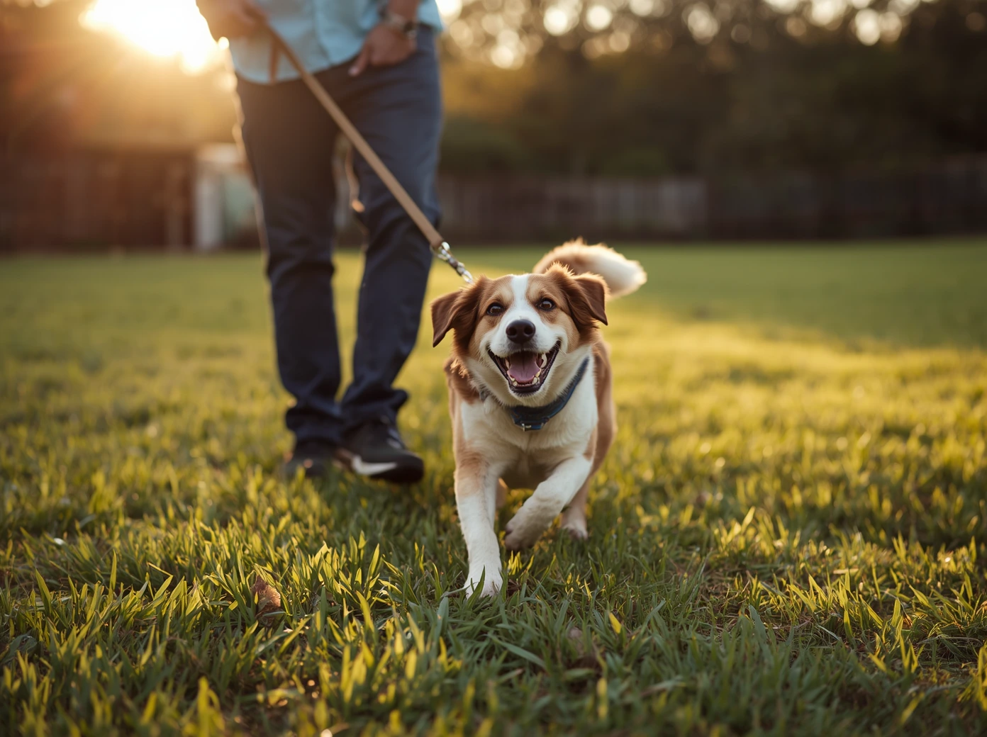 Dog and cat with their owner in Texas, illustrating pet ownership costs in Texas